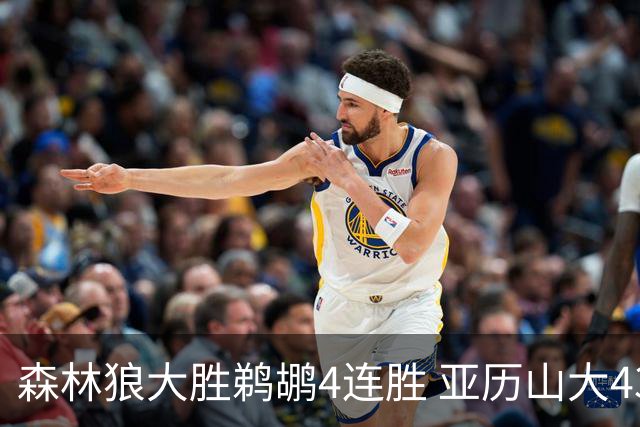 森林狼大胜鹈鹕4连胜 亚历山大43分雷霆克骑士